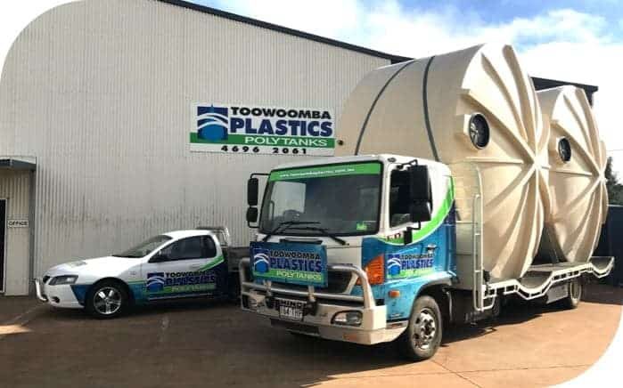 Toowoomba Plastics Trailer Truck — Water Tanks & Accessories in Toowoomba City, QLD